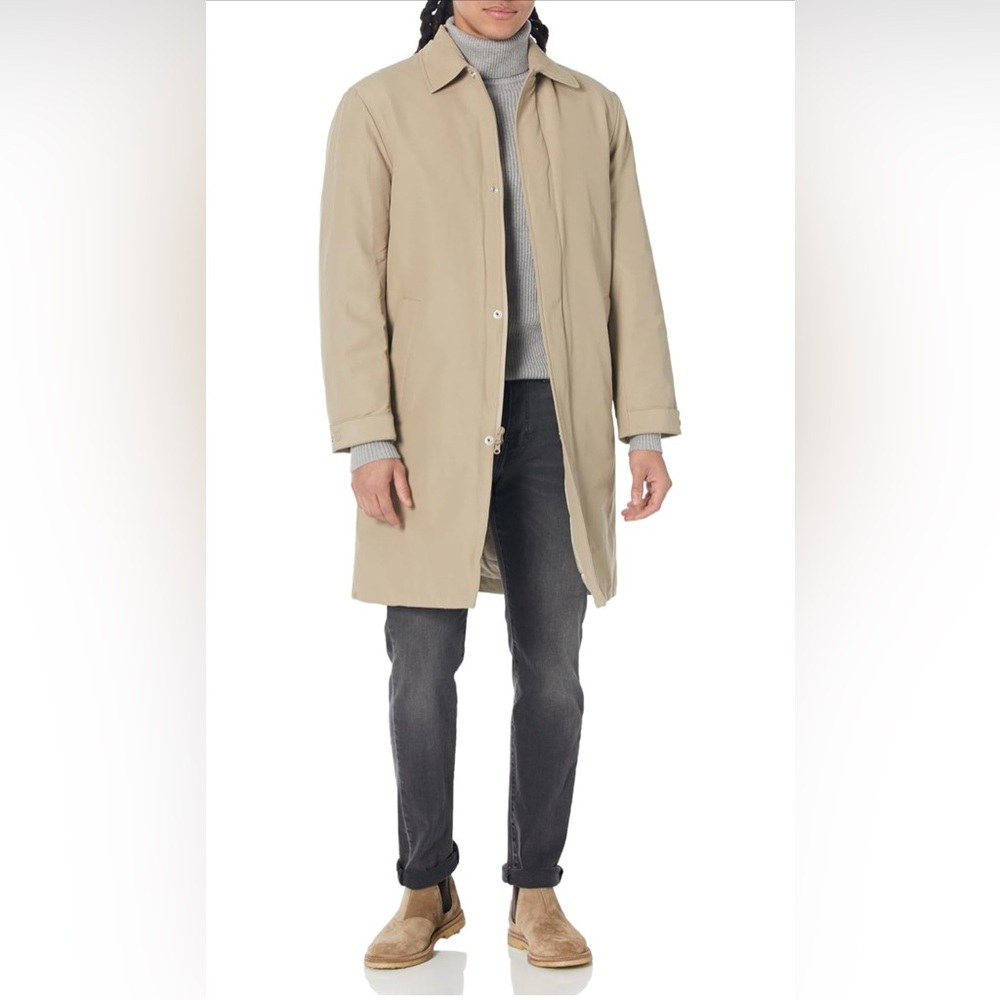 Club Monaco Men's Padded Mac Coat